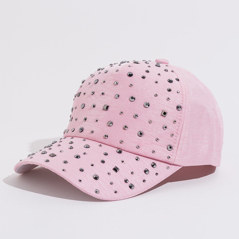Wholesale Cotton Studded Diamond Baseball Caps